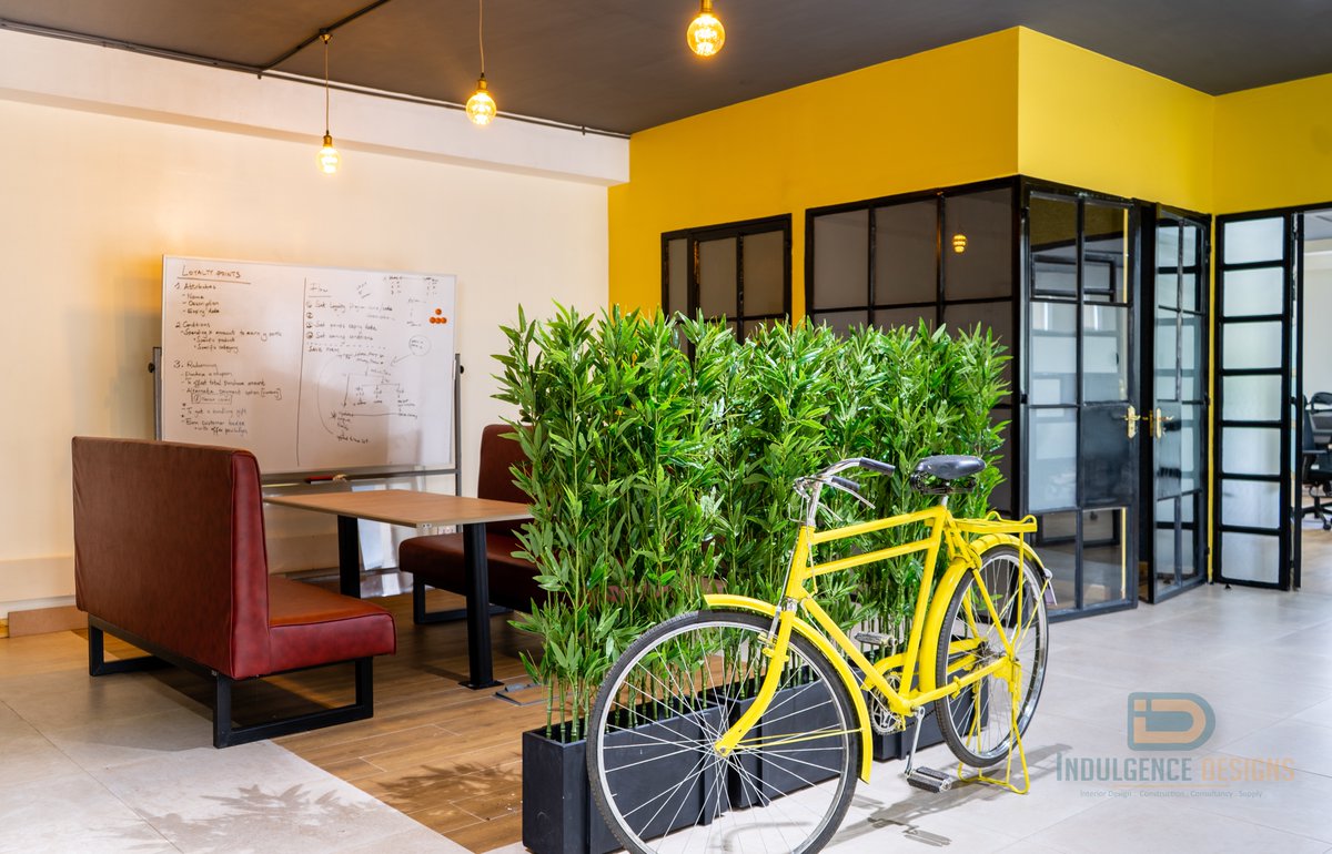 IndulgenceDesi1's tweet image. Experience the benefits of improved creativity, reduced stress, and increased productivity in a green oasis that connects your team to nature.
We design and build offices.
Contact us on 0728864878.
#interiordesigninnairobi #interiordecorinnairobi #interiordesignnairobi