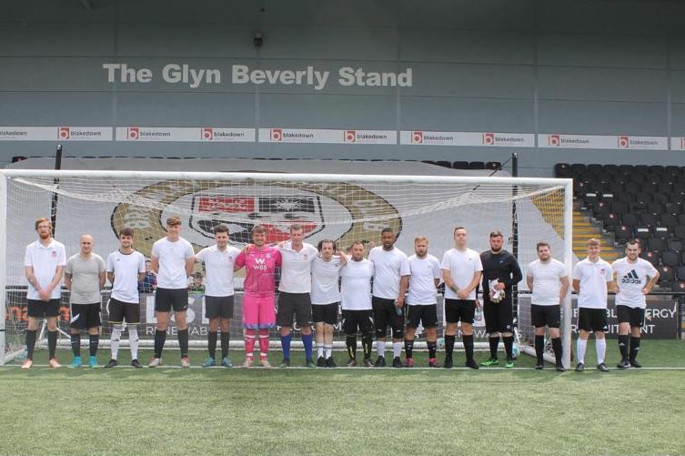 fffphysio's tweet photo. ⚽⚽⚽ The Freddie Farmer Foundation, The Farke Knight Rises &amp; FALC United Charity Football Match on 17 June at Bromley Football Club has raised a fantastic £1,418.00 for @fffphysio 🙌

Charity football played in the right spirit. 

Thank you to everyone who took part #ForTheKids https://t.co/tGpPWcAoDZ