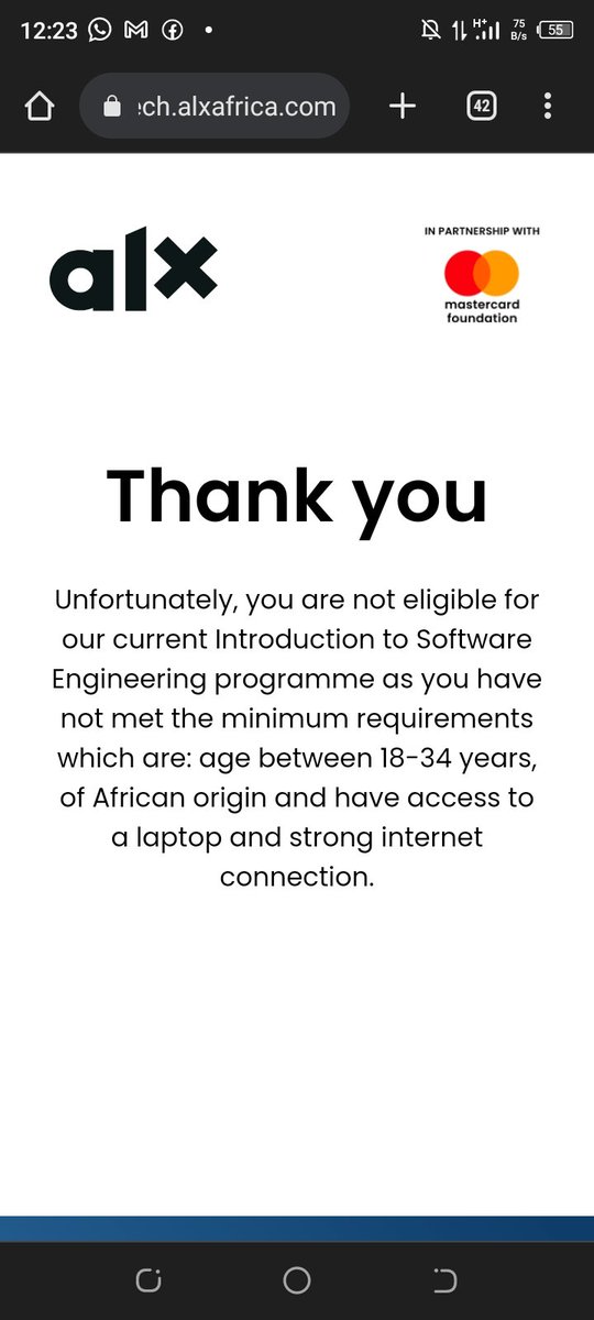 dream__coder's tweet photo. @alx_africa I have all this, but still am unable to proceed @jbarbier @alx_africa @ehoneahobed https://t.co/WSEFPolMAl