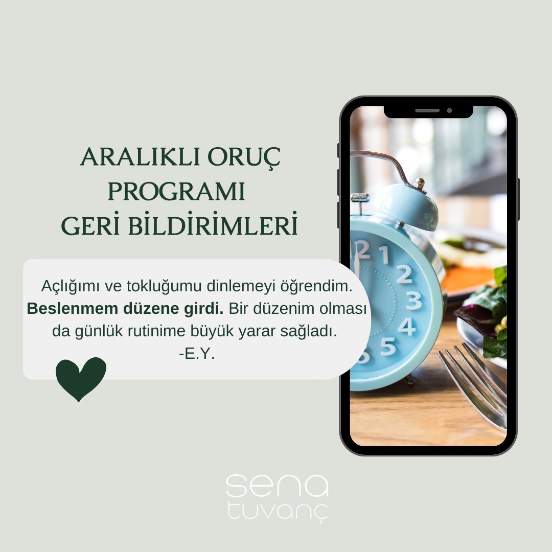 Senatuvanc's tweet photo. 21 günlük Aralıklı Oruç program��mızdan geri dönüşler❤️

#diyetisyen #onlinediyet #if #aralıklıoruç https://t.co/51YmgX7bIw