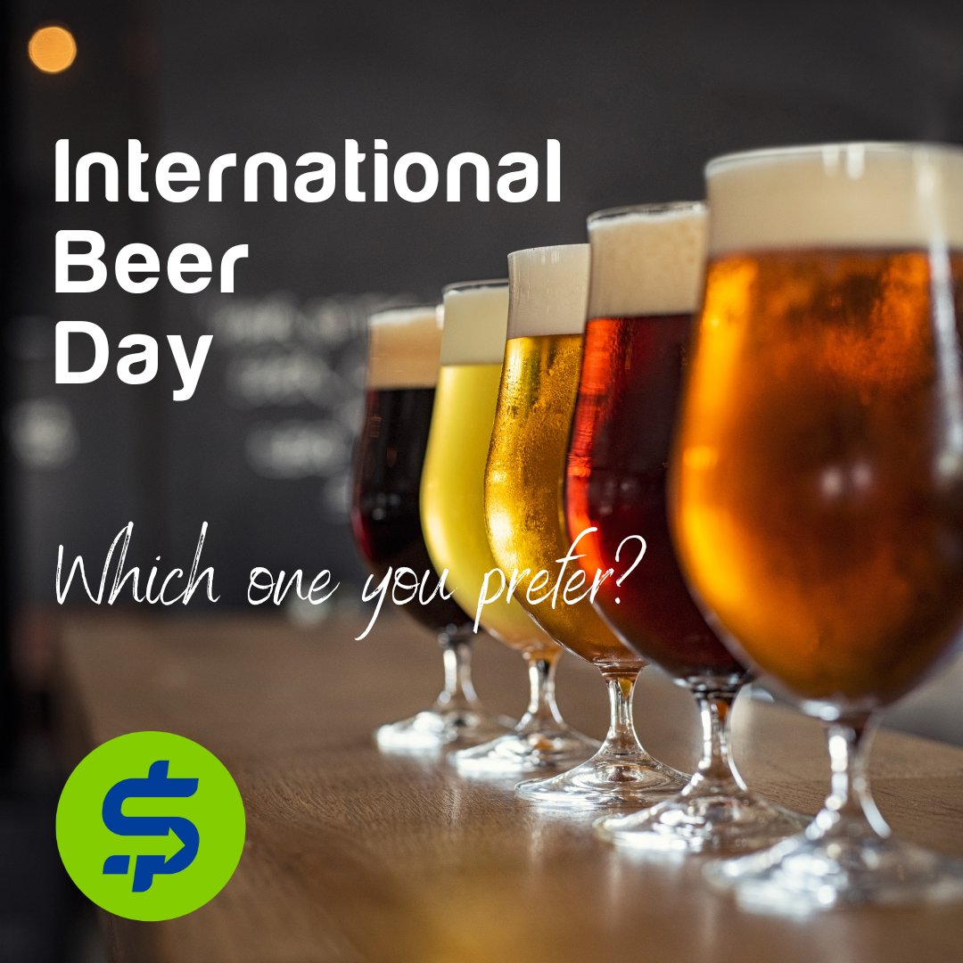 superpayme's tweet photo. 🍻 It's International Beer Day! Now this is a day that I'm sure a lot of you will hop on board with. We're brewing up a little fun and running a poll (pardon the pun).
- Stout, lager, or ale?

Cast your vote  and let's find out the most loved brew!

 #InternationalBeerDay https://t.co/vT9h07iJVF