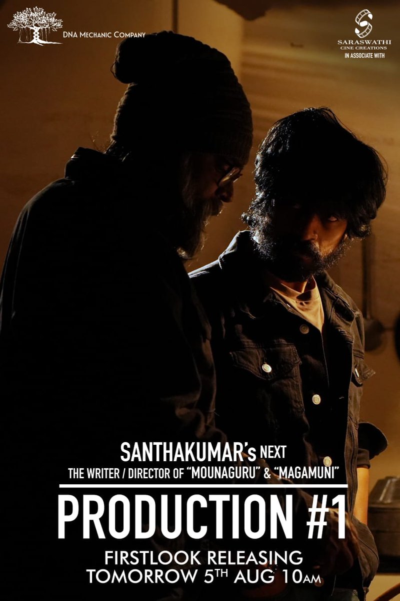 Santhakumar #Santhakumar 's Next - The Writer/Director of #Mounaguru / #Mahamuni ...