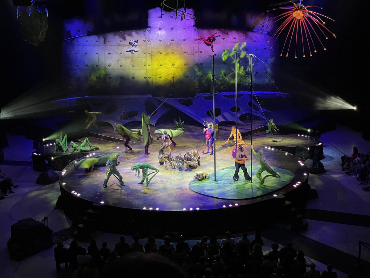 #ovocirquedusoleil gran espectáculo