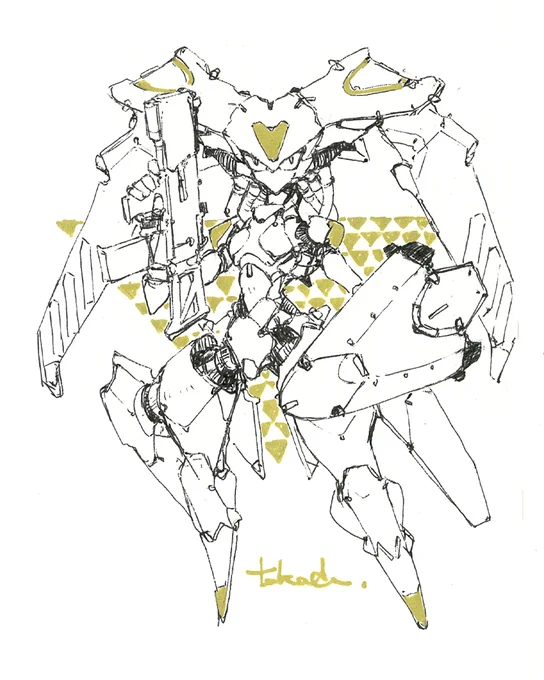 幻獣神話展で販売の手描き絵葉書のイラスト描きました。いよいよ明日からです! ヨロシクです#幻獣神話展