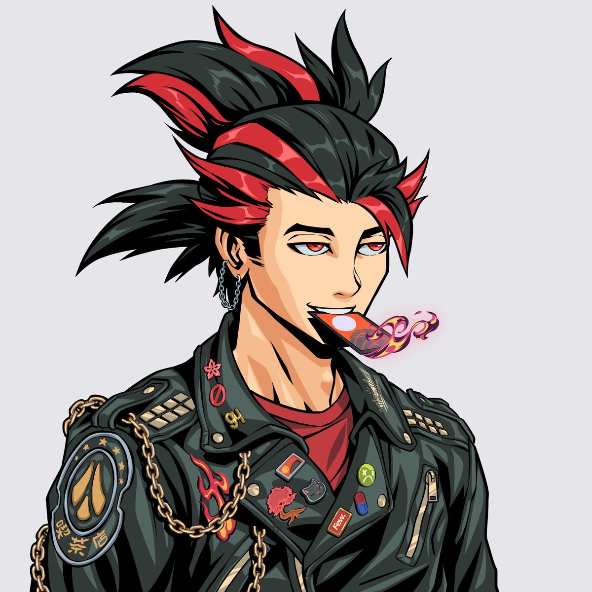 gm 

who wants to join leather jacket gang 😤