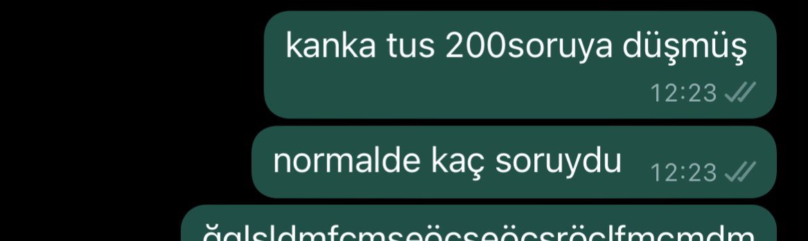 okuduğun bölüme şöyle ilgili olcaksın