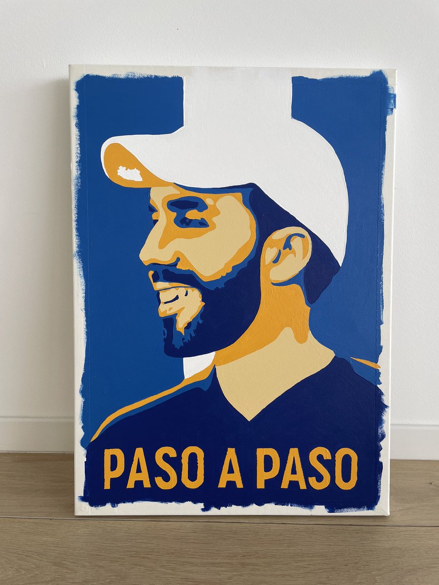 Paso a paso Work in progress @nayibbukele