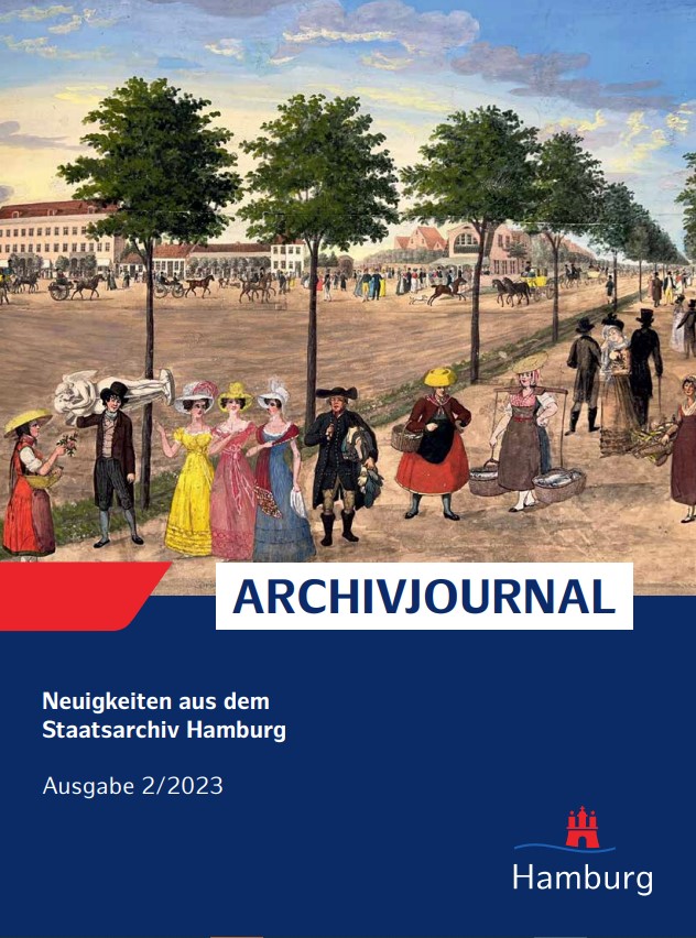 Aktuelles und Neues aus dem #Staatsarchiv #Hamburg. Das ARCHIVJOURNAL 2/2023 steht online. U.a.: Rundgang in St. Pauli; Memory of the World  (Archivalien der #Hanse im #UNESCO-#Weltdokumentenerbe); Hamburg rechtsaußen; Planfilmnegative.
hamburg.de/contentblob/17…