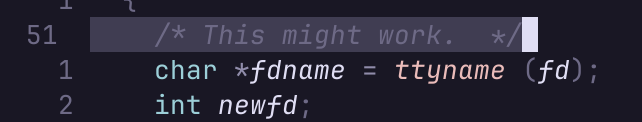 Digging through libc sources today. It's not the spirit I'm expecting from library, which is foundation of like... everything.