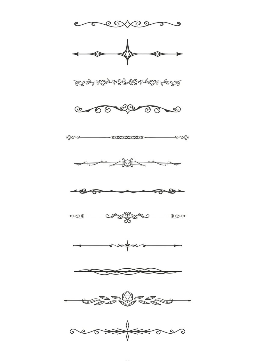 Alderdoodle's tweet photo. 🚨Friday Freebie Alert🚨
25 page dividers for use in personal and commercial projects.
✨And they're free✨
Link to files below.
#dnd #ttrpg https://t.co/1luuRfx5Xy