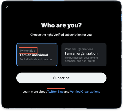 jembell_99's tweet photo. Are we calling this thing @X or @twitter?
Subscriptions are still stuck on legacy mode apparently @elonmusk !  😬 https://t.co/oNoCO6PrzO
