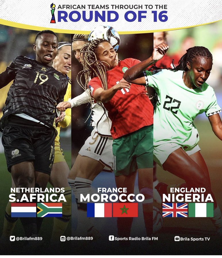 OgunladeAbiola1's tweet photo. Do you know that all three African countries that will be playing in the FIFA Women World Cup Round of 16 matches will be playing against the countries that colonized them?

Oh Africa, let us spare NO ONE💯💯💯

Ebola Tinubu David Hundeyin Ecowas Senegal 3 African Palmpay https://t.co/KrM65g24yf