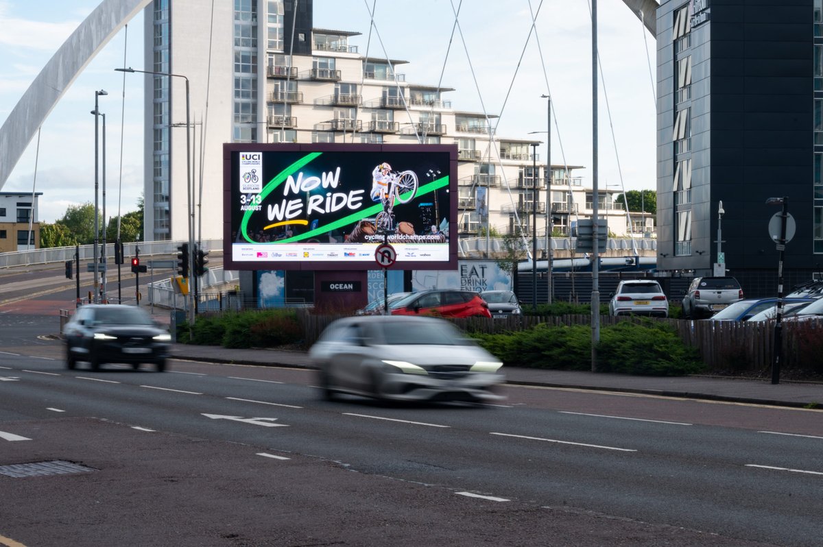 All the cycling action is taking place on the streets of Glasgow and across Scotland this week, during the 2023 @CyclingWorlds - and Ocean is right at the heart of it.