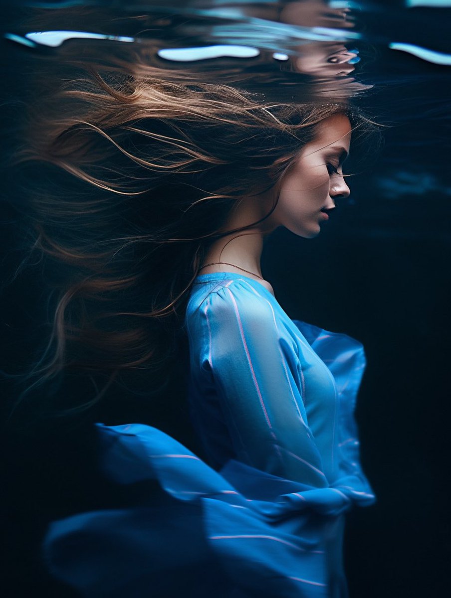 🌸🌊 Underwater beauty is even more beautiful🌊🌸 Just splashed 💦💦💦