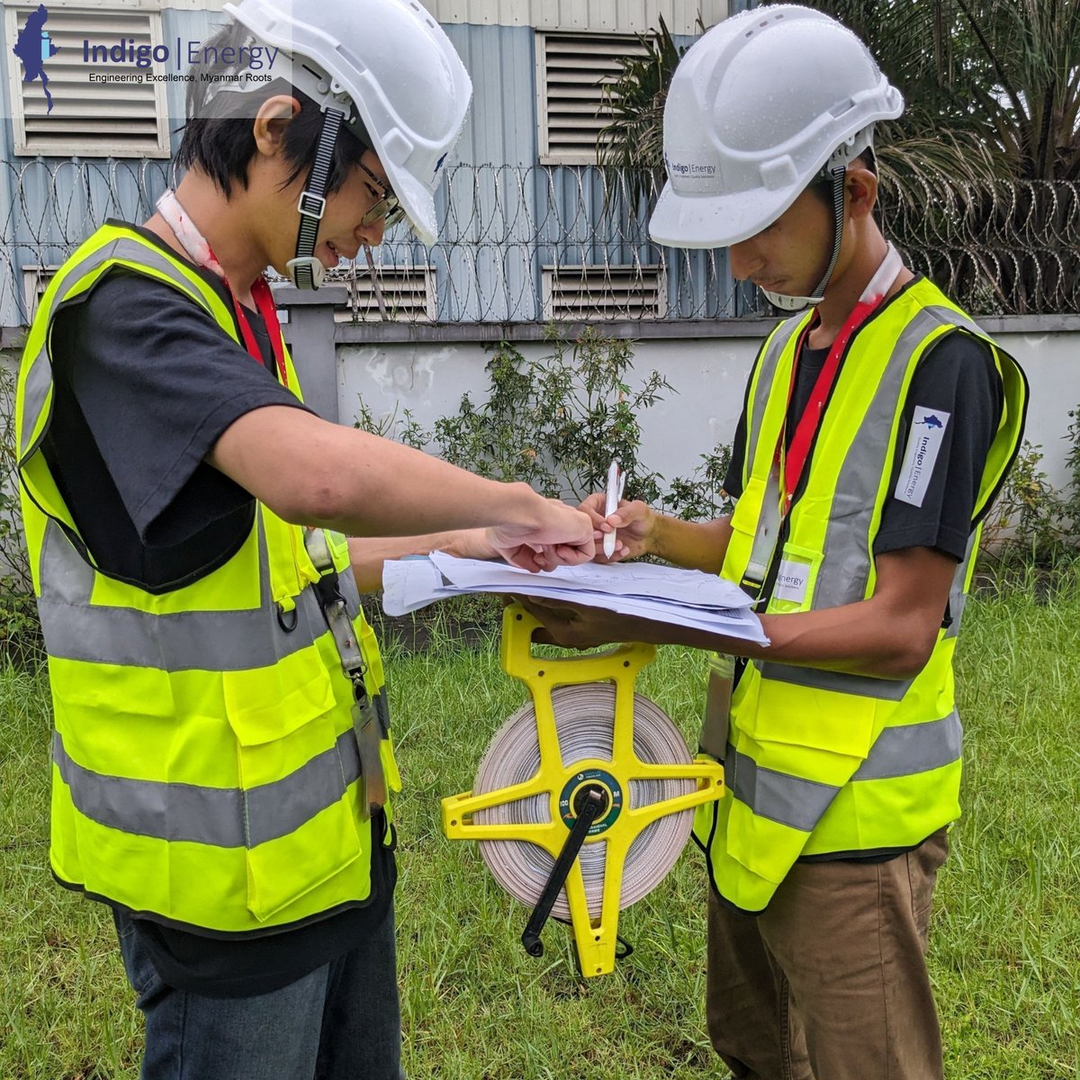 MWinMyanmar's tweet photo. Indigo Energy’s technical team members did a solar site visit to a factory in Yangon yesterday.
Our engineers checked the area to install solar and the interconnection point of the factory.
#IndigoEnergy #solar #solarservices #solarinstallation #sitevisit https://t.co/VSnDOh8I8V