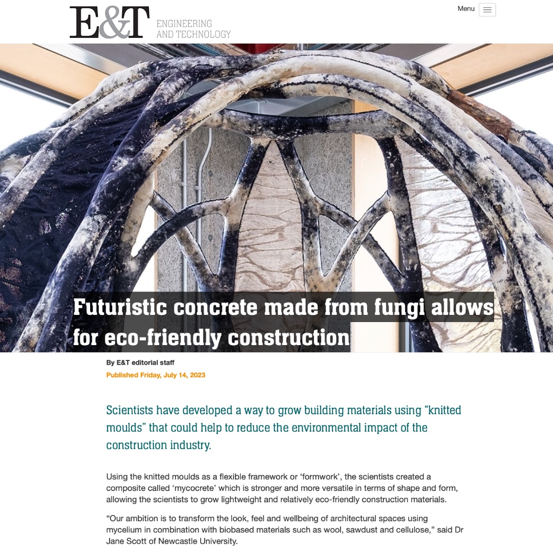 Hub for Biotechnology in the Built Environment tweet media