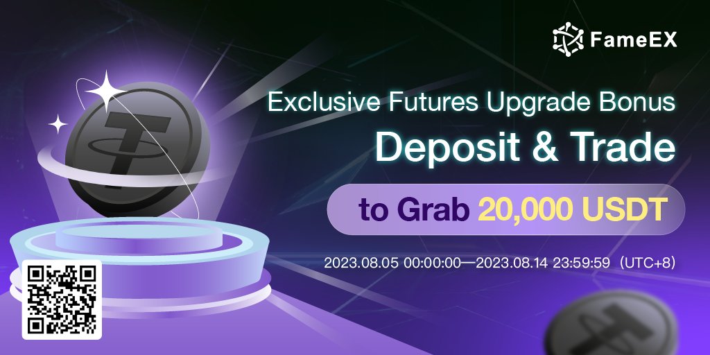 FameEXGlobal's tweet photo. 🙌 Exclusive Futures Upgrade Bonus: Deposit & Trade to Grab 20,000 USDT🎁

📥Fill in: https://t.co/sKZSBEWr2k

To Enter:
✅Deposit 1 USDT to win 10 USDT
✅Trade USDⓈ-M #perpetual futures to win 1000 USDT
✅Invite your friends to share 10,000 USDT

🔗Details: https://t.co/2uRsarIycU

🎁Don't miss out on this incredible opportunity!

#Giveaway #Airdrops