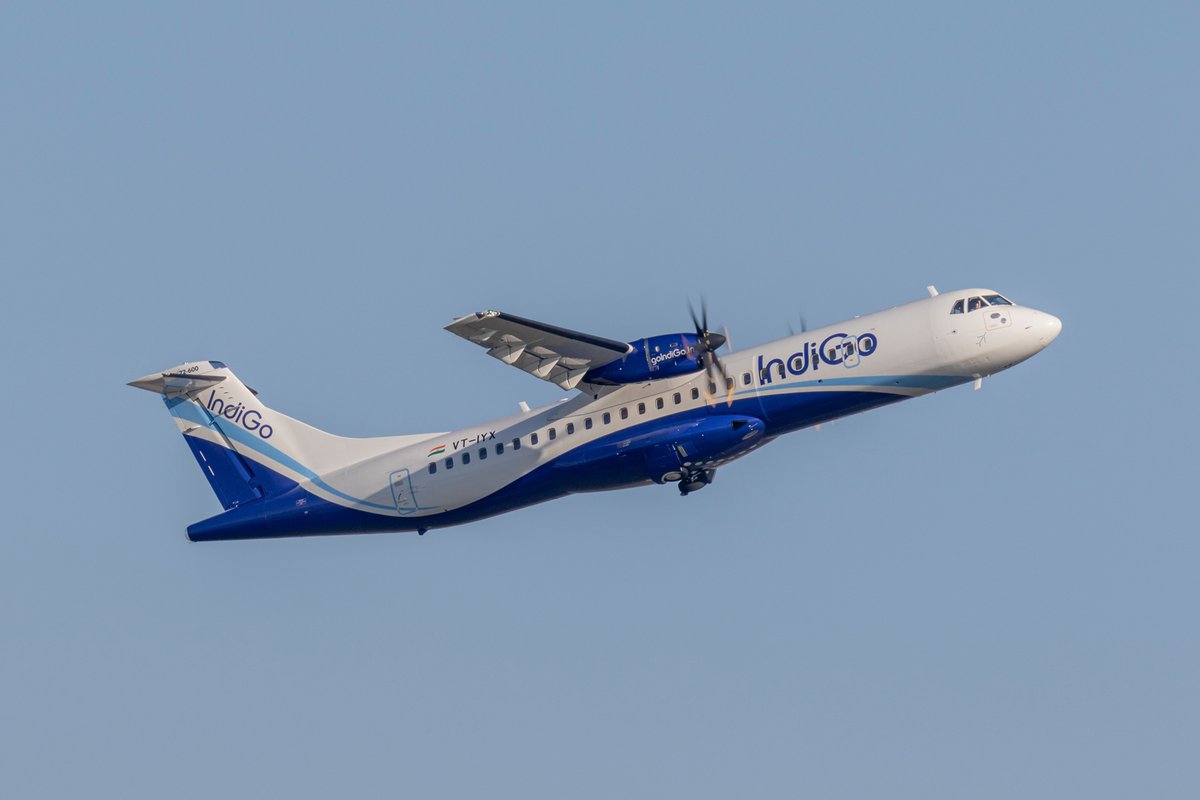 ATRaircraft's tweet image. Happy 17th anniversary to @IndiGo6E! 🎉✈️

Wishing you continued success, exceptional service, and many more years of making travel dreams come true. 🙌

Cheers to IndiGo for being a leader in the aviation industry! 🥂 #HappyAnniversary #IndiGoAirline #HappyIndiGoDay