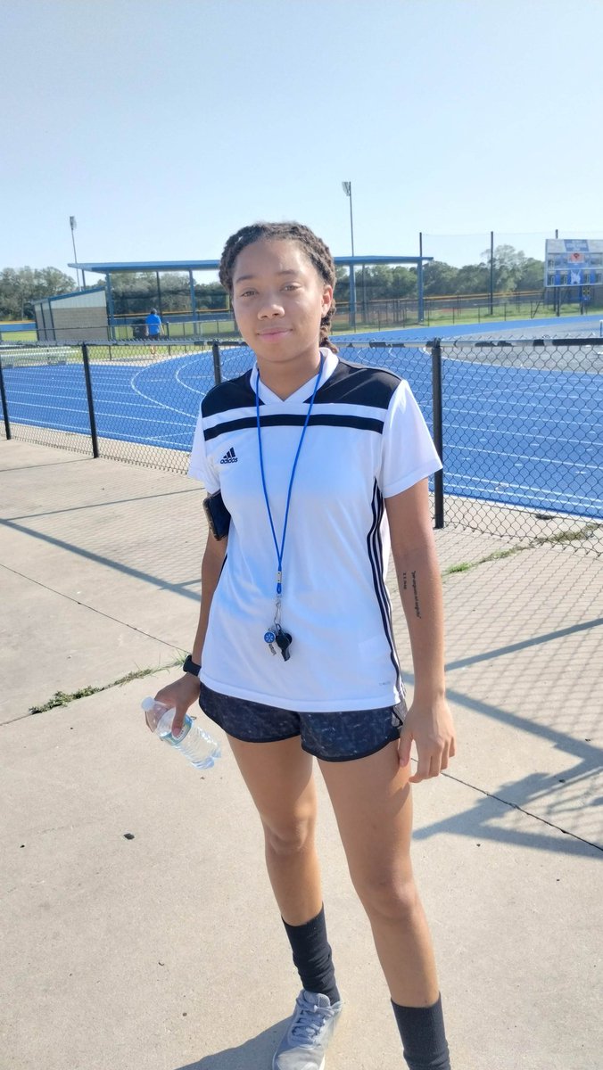 Danarria_Thomas's tweet photo. Had fun being a referee  for my High School Soccer Summer League this year. Now referee certified in three states !
#referee #soccer #summerleague https://t.co/zhI7s716TO
