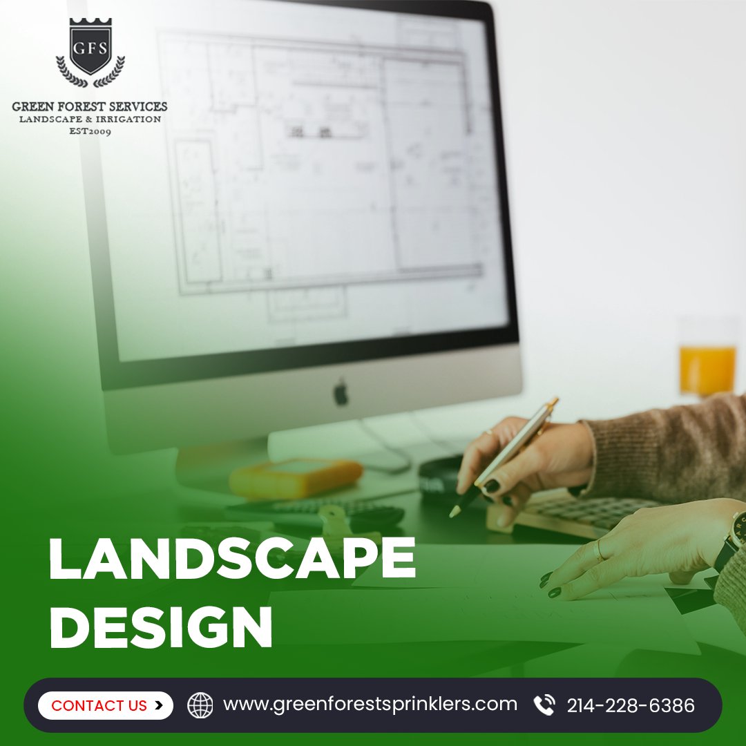 GreenForestSpr1's tweet image. Transform your outdoor space into a breathtaking oasis with our expert #LandscapeDesignservices!🏡 
Whether it&apos;s a cozy backyard or a sprawling garden, our team at #GreenForestSprinklers will bring your vision to life.🌳
👉bit.ly/3Kt9kJX
#ProfessionalLandscapingService
