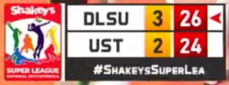 litronimox's tweet photo. THAT "SYSTEM" 😭💚🏹

#ShakeysSuperLeague https://t.co/KCeXuccPxA