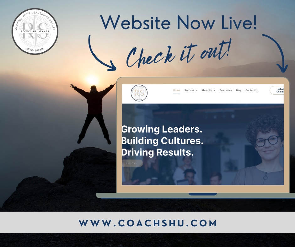 RonnyShumaker's tweet photo. I am excited to announce the launch of the new Coach Shu, Inc. website. Check it out @ https://t.co/fFZfye6uVA for the latest leadership development offerings. #leadership #leadershipdevelopment #LeadershipMatters https://t.co/lwZW4OkJY8