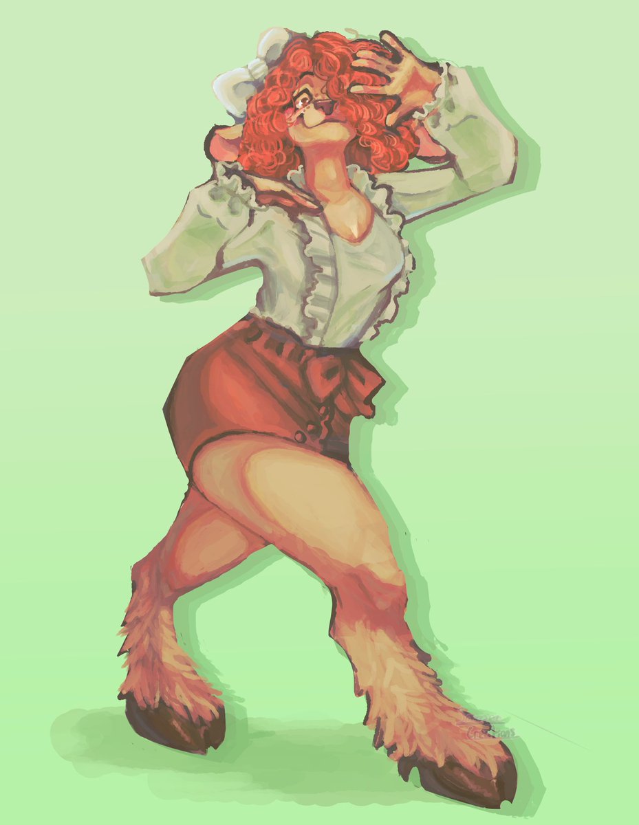 A commission from the lovely umberbee :) 

#furry #art #commissionsopen