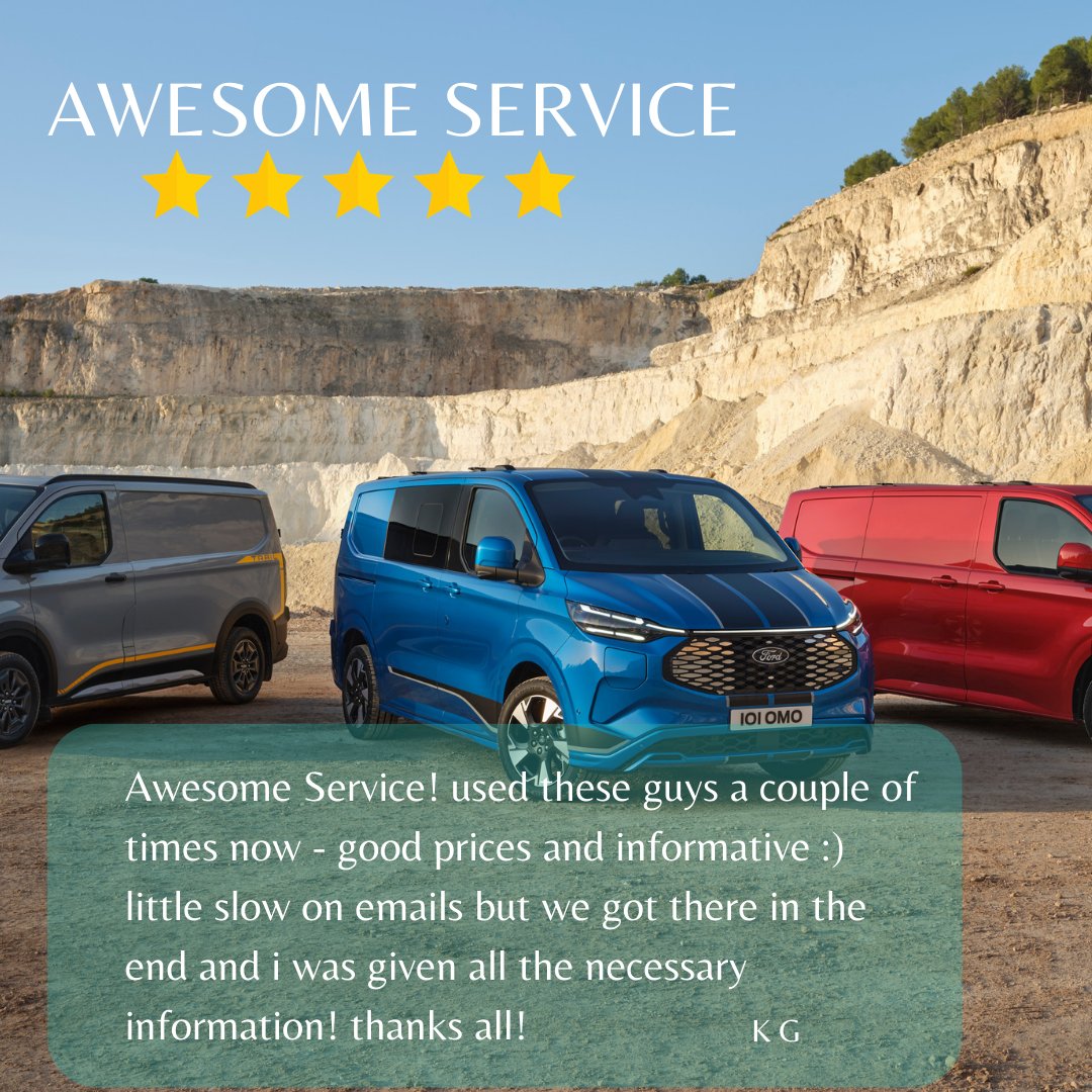 Crusaderleasing's tweet photo. A 5 Star Review is a great way to head into the weekend - https://t.co/2Slkkfe4PA  -  

Crusader Vans is all about service, we are human and that's why our customers love us!

#weekendvibes #fridaymorning #CrusaderVans #VanLeasing #trustpilotreviews https://t.co/PdeNO7GvBA
