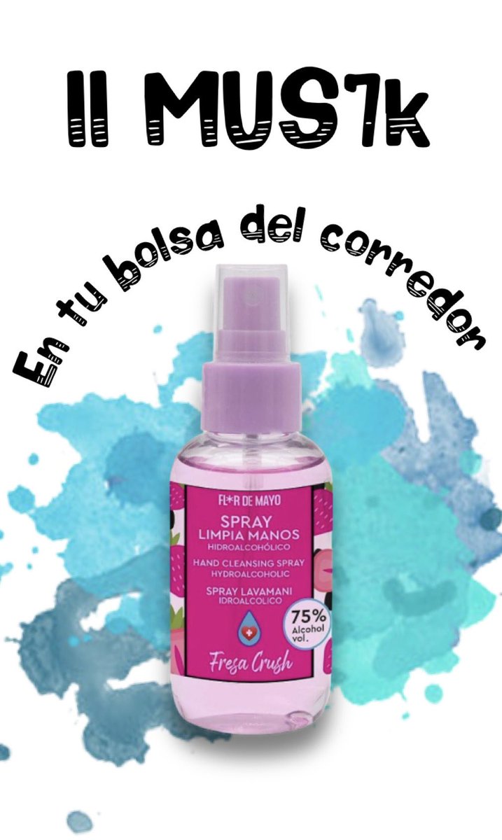 CorrerMuseros's tweet photo. @FlordeMayo_es 💙 Gracias https://t.co/2IdKpvKa30