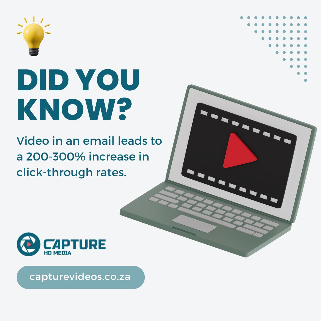 Capture_Video's tweet image. Are you sharing your Capture HD Media walkthrough videos in your emails? Just ad the YouTube video link - nothing special...

#VideoMarketing #EngagementBooster #DigitalMarketing #CaptureVideos #DidYouKnow #VideoProduction #PropertyListingVideos #RealEstateVideo