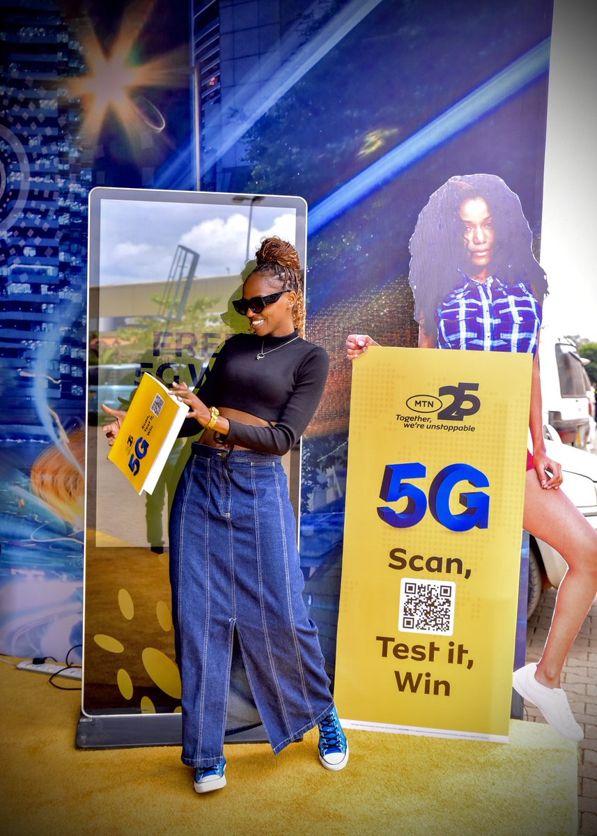 Nah, they didn’t lie.
These speeds are for real for real. 

 I camped at forest mall for the MTN 5G experience! Again 🙈

Pass by the MTN5G Experiential Hub at Forest Mall lugogo between 12pm - 7pm to experience the amazing 5G internet speeds 

#MTN5G
#TogetherWeAreUnstoppable