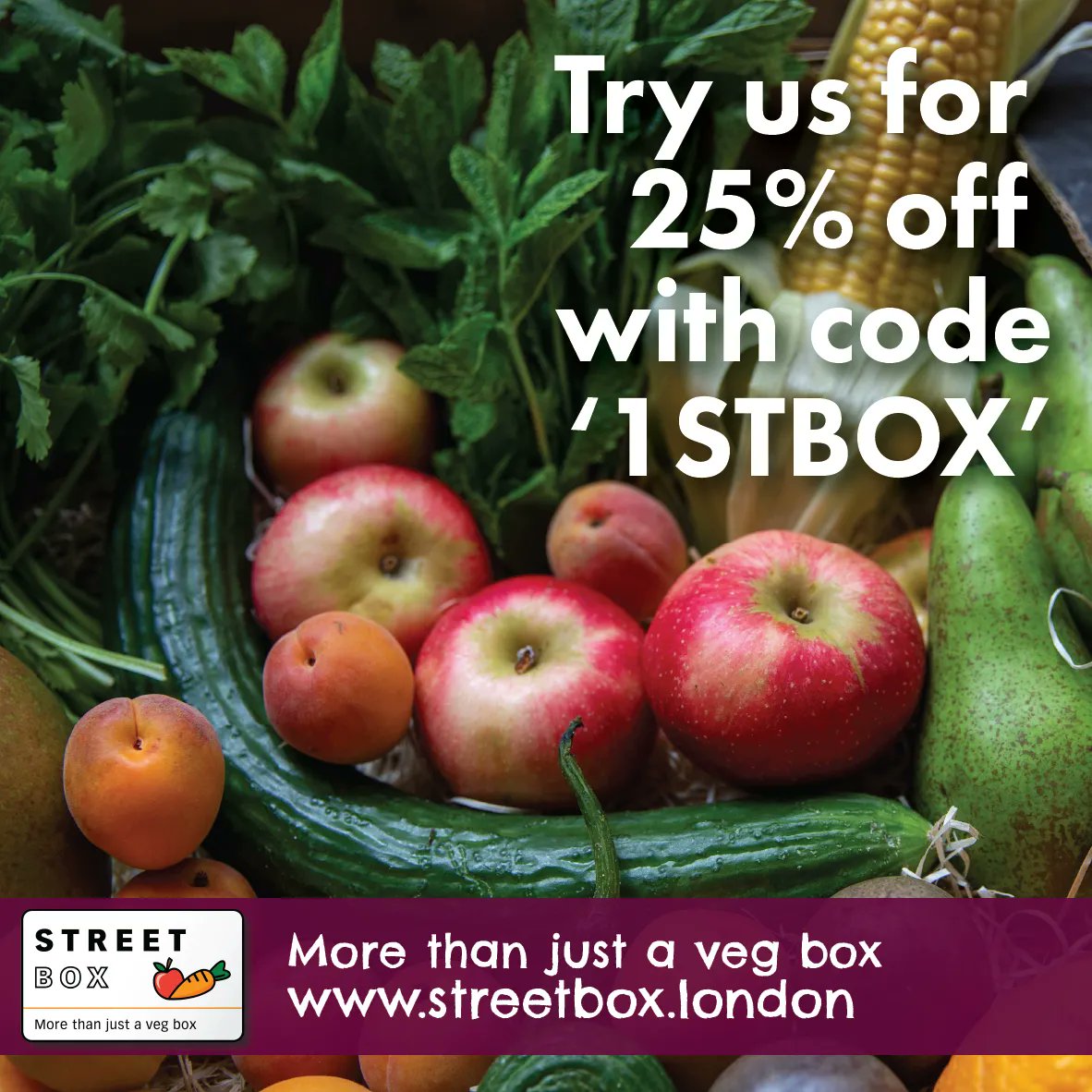 Live in North or East London and can’t be bothered picking up your veg from the local supermarket every week? Why not give our home delivery service a go? We deliver great boxes of surplus fruit and veg every week. Find out more on our website! buff.ly/3hTOEto