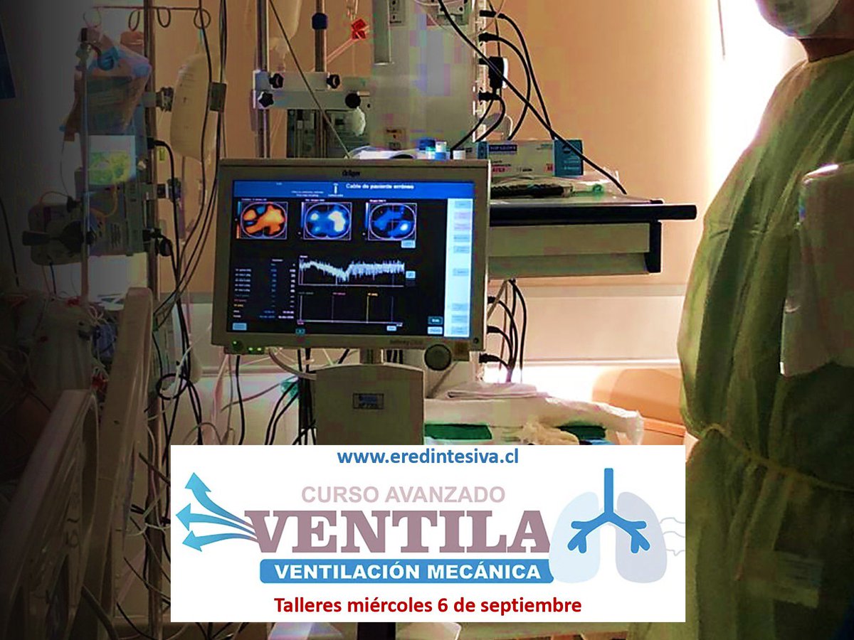 rolandomarinc's tweet image. Y se viene el curso para acercarse a la ventilación mecánica. Esos detalles que marcan la diferencias, se discuten aquí #VENTILA @Red_Intensiva