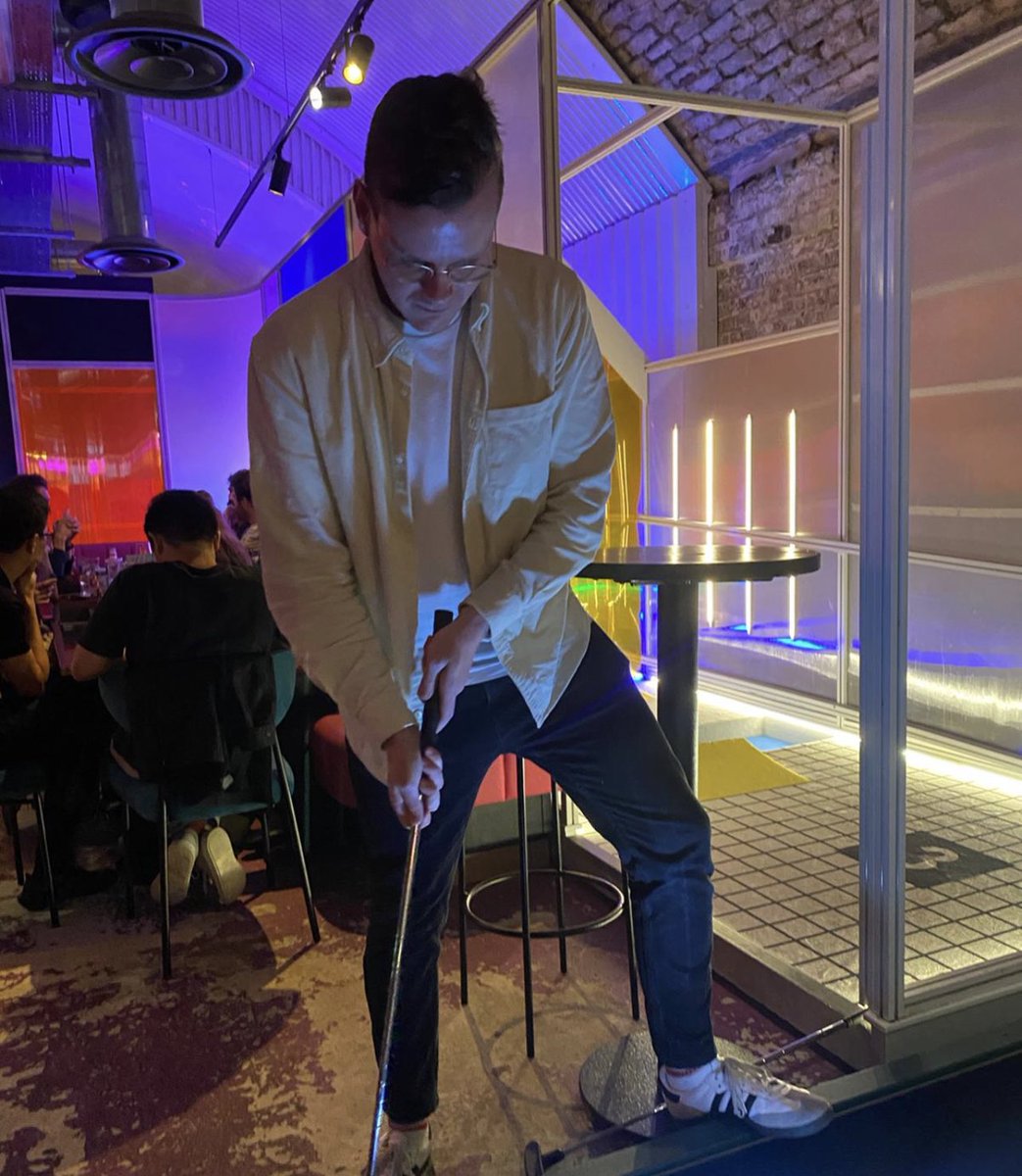 GOLD79_'s tweet photo. Thank you @playbirdies for a fab night of crazy golf and cocktails ⭐️⭐️⭐️⭐️⭐️ https://t.co/CLHc17MYuk