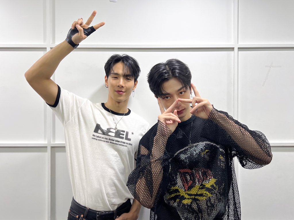 📸 230804 #モンスタエックス #ショヌ #ヒョンウォン KBS2 #Musicbank