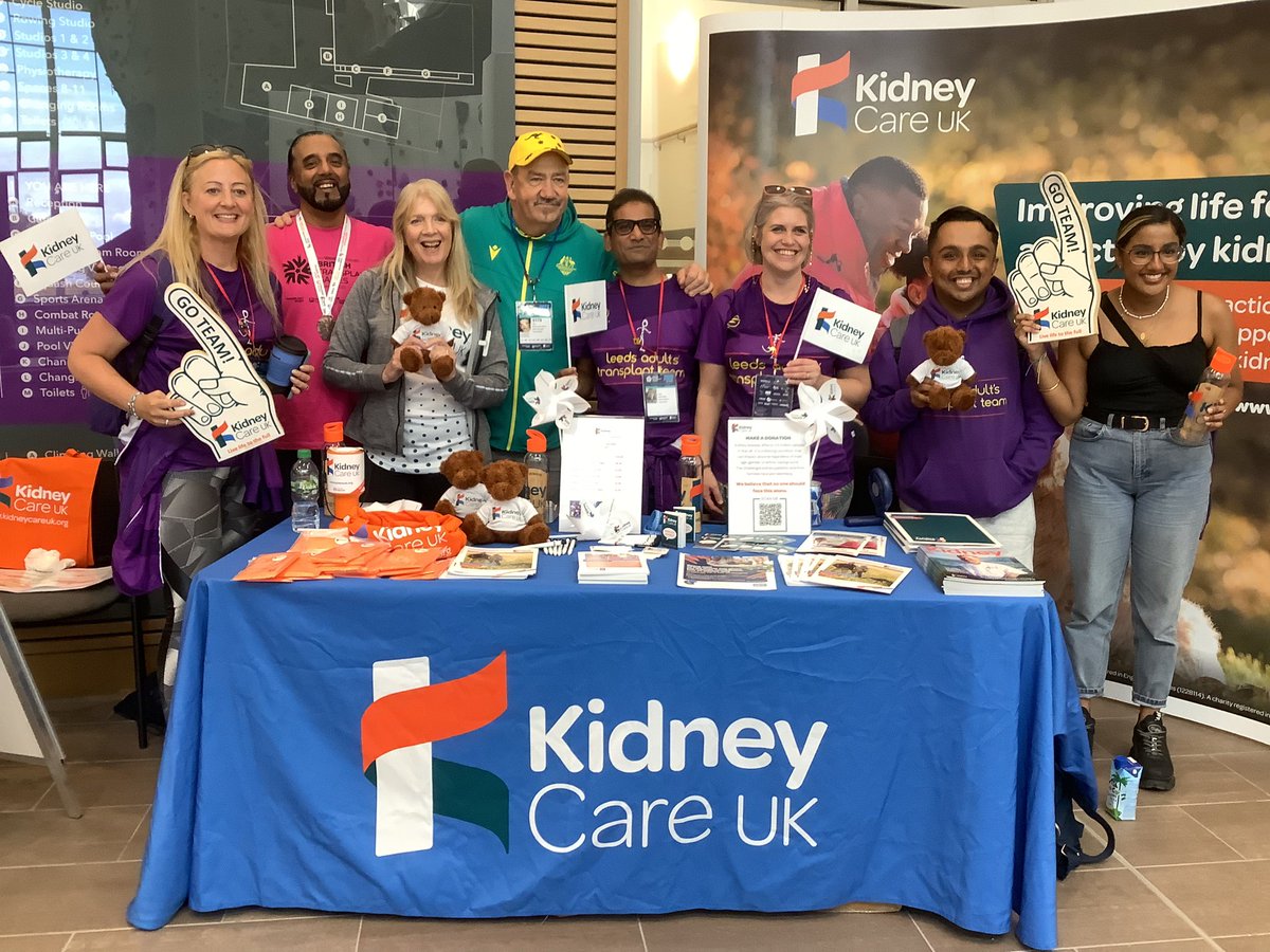 A week ago we were celebrating transplantation but also the need for organ donation at the British Transplant Games @WHBTG and today I’m getting my quarterly transplant checkup @ImperialMed Good to see @kidneycareuk patient info and all about the @YAKidneyGroup weekend here 💪