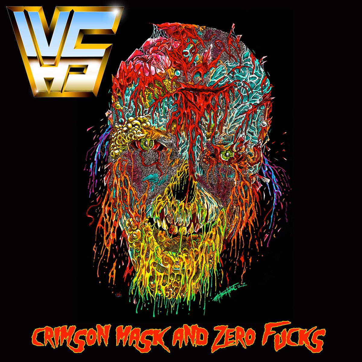 Are you ready for some death match death metal???? Check out 'Crimson Mask and Zero Fucks.' This is the VHS take on wrestling entrance music and has all of the brutality needed for the man simple known as Hardcore! vhshorror.bandcamp.com/track/crimson-…