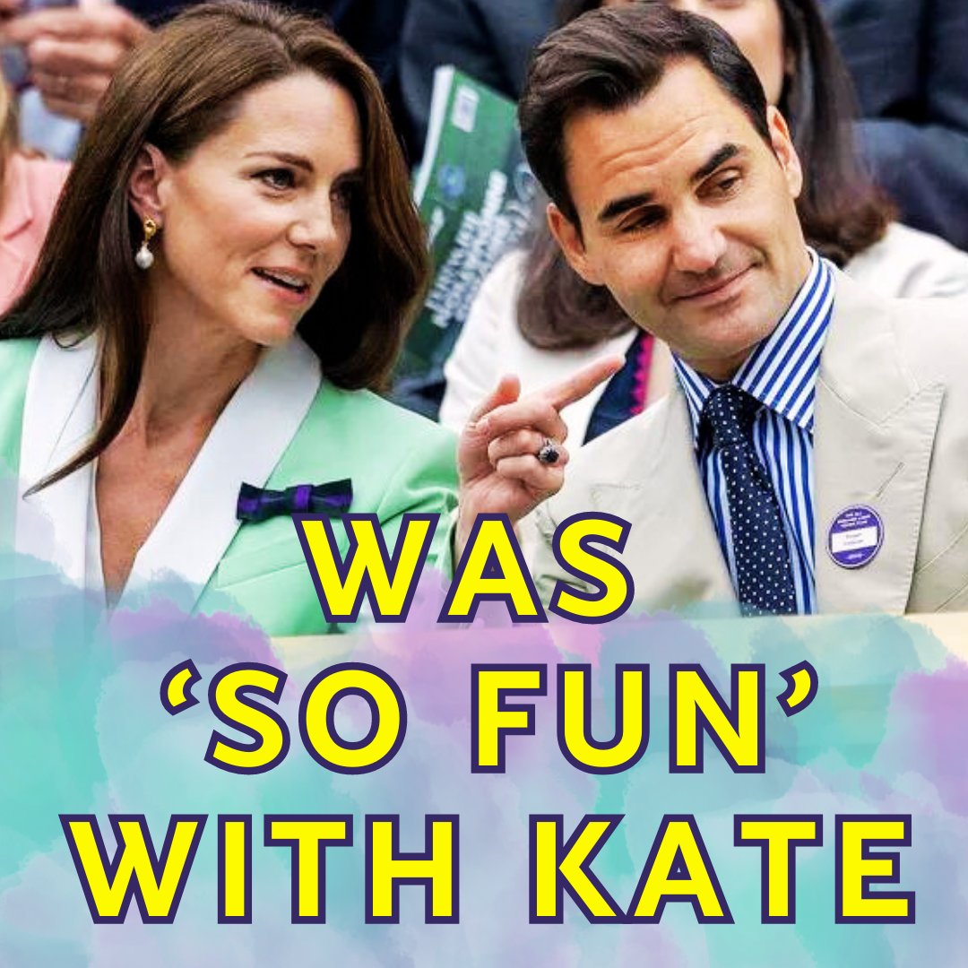 Roger Federer Says Sitting with #PrincessKate at Wimbledon Was ‘So Fun’

🔗: myglamwish.com/people/roger-f…
_____
#RogerFederer #Wimbledon #wimbledon2023 #PrincessCatherine #princessofwales #KateMiddleton #RoyalFamily