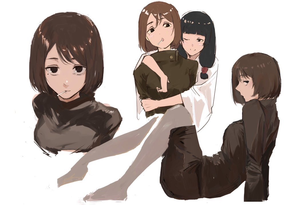 呪術廻戦 #JujutsuKaisen #イラスト #Fanart #家入硝子