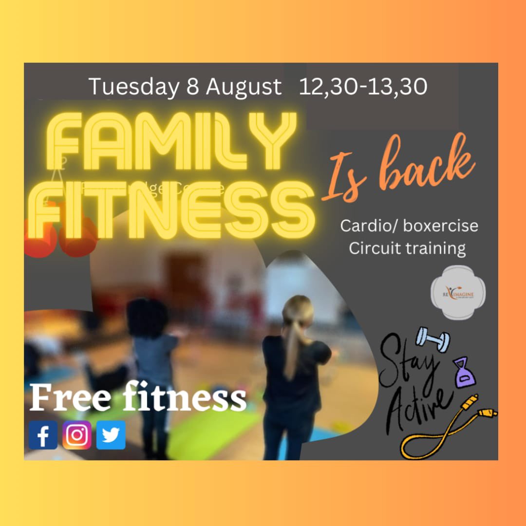 Family Fitness

Come and join us on Tuesday 8th July @Fordbridgetc at 12.30.

Free for all. Just bring some water and plenty of energy! Children 4years and over are welcome.
#familyfitness #halftermactivities #familyfun #communityfitness #fordbridge #northsolihull