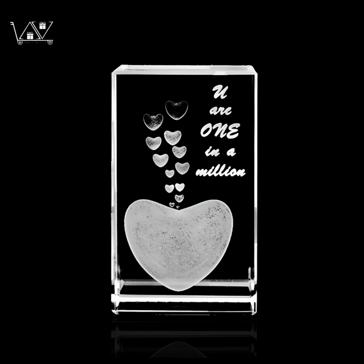 This beautifully carved crystal cube is infused with oodles of love in 3D bliss. You can personalize this crystal cube or rectangular crystal block by engrave your own photo, logo, text, design or any ideas. 

#Personalized3DCrystal, #3DCrystalGift, #UniqueGift, #PersonalisedGift