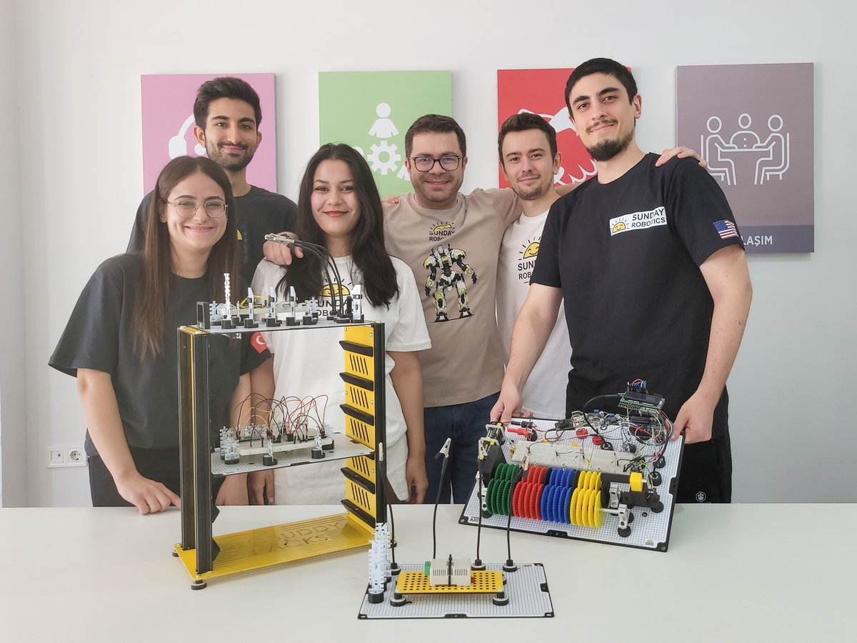MakerFaireRome's tweet photo. #MFR2023 #project 🚀 Introducing #ProBUDDY Kits - the ultimate solution for neater and more portable #prototyping ! 🛠️ With magnetic bases and easy-mount tools, you can work on projects at any angle on any surface. Say goodbye to desk-mess and tangled cables! 🧹 The kits come with a 3D Printables library and BasePlate Sticker system for customization. ProBUDDY Kits make prototyping efficient, organized, and stress-free. No more loose connections or glued messes. 💡 Upgrade your workspace and unleash your creativity! 🎉 #ProBUDDYKits #Prototyping #innovation #makersgonnamake #makersformakers #makerfairerome
#robotics