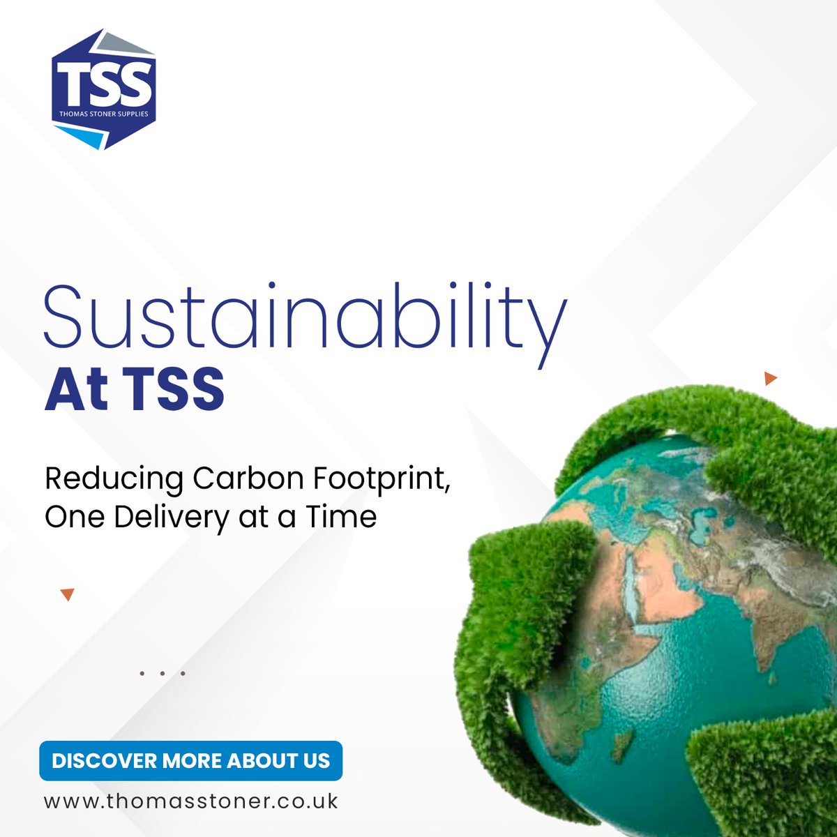 We're devoted to reducing our carbon footprint.
Learn more about our sustainability efforts at thomasstoner.co.uk or call us at 📞 03300 300600. Let's build a greener future together. 

#Sustainability #TSSGreenInitiatives #TSS #EcoFriendlyOffice #GreenSolutions
