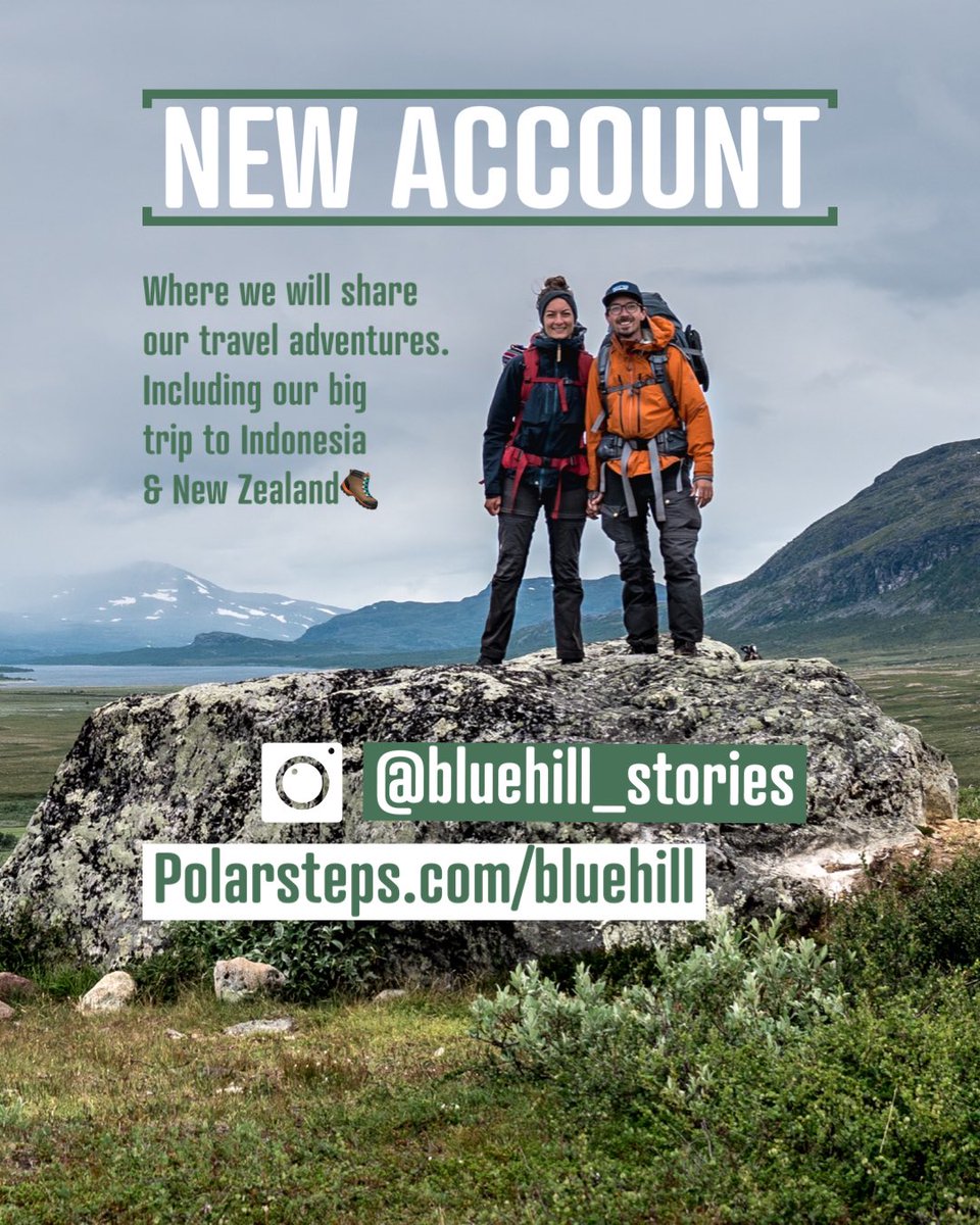 dronewageningen's tweet image. Next month we’ll start our adventure to Indonesia &amp;amp; New Zealand🇳🇿 We’ll be hiking the @TeAraroa_NZ 🥾Follow @bluehill_stories on Instagram😄 You can still support @dronewageningen by ordering prints through @Picfee 🖼️#adventure #teararoa #hiking #newzealand #Indonesia