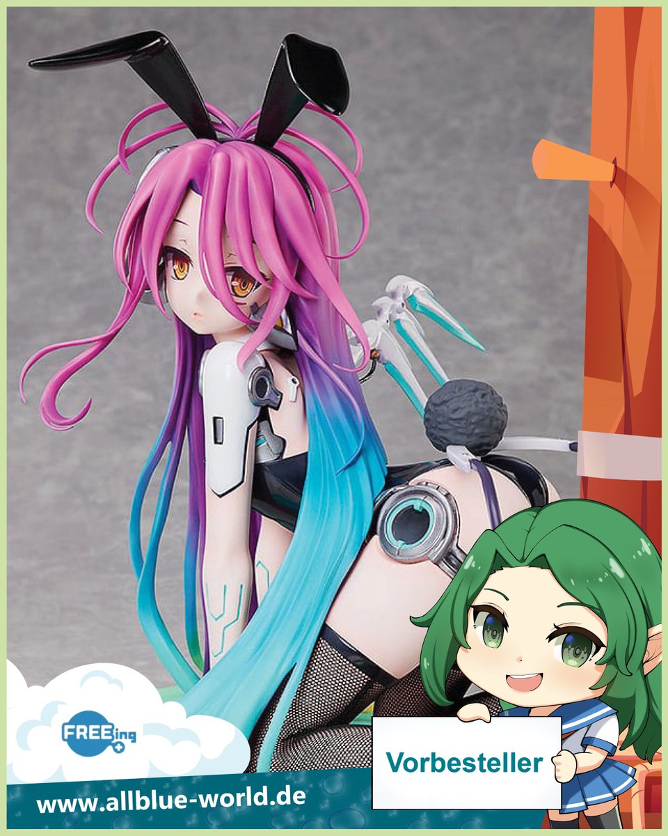 allblue_world's tweet photo. 🎮 #NoGameNoLifeZero - #Schwi Statue 🎮
🌟 Ganz frisch in der Vorbestellung! 🌟 Tauche ein in die faszinierende Welt von #NoGameNoLife Zero mit dieser atemberaubenden Schwi Statue in der #Bunny Version von #FREEing! 🐰
https://t.co/16JBw9ETrG https://t.co/vn57qrNtTZ