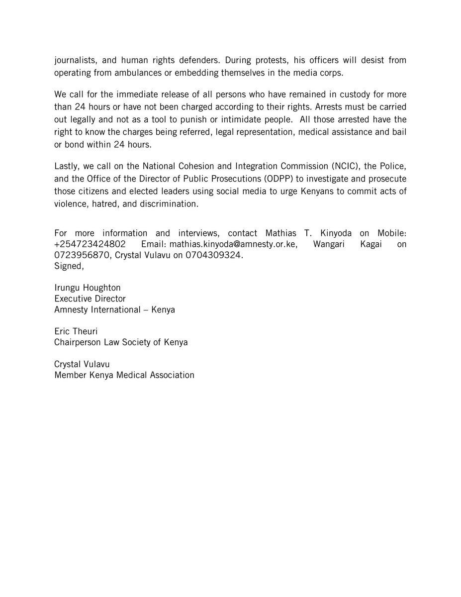 Kenya Medical Association tweet media