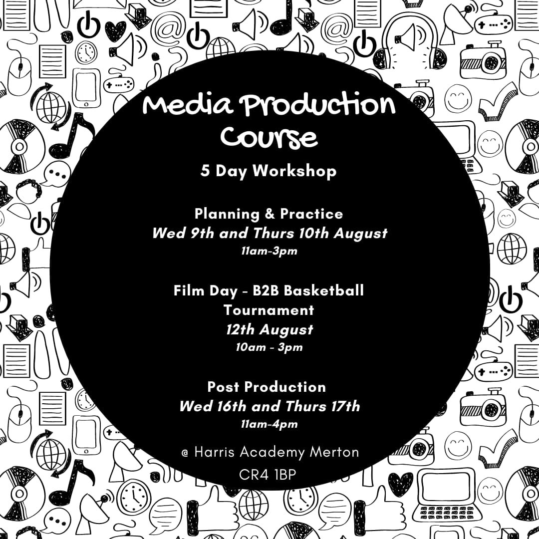 Great media course for teenagers in CR4 - <a href="/Siobhain_Mc/">Siobhain McDonagh</a> can you help publicise, pls?  Thanks!