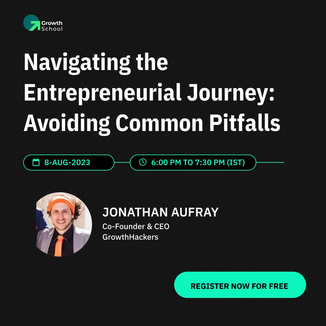 TopGrowthAgency's tweet photo. This coming Tuesday @jonathan_aufray will run a workshop for @growthschoolio:
- The main elements #entrepreneurs need to build a successful #startup or #business
- How to use the #leanstartup methodology coupled with #growthhacking

Free registration here: https://t.co/kHWtvb9R8I https://t.co/pNUIf1pK26