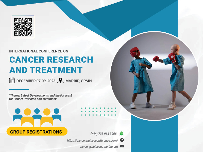 ICCRT_2023's tweet image. 🎗️Calling all cancer warriors!

Don't miss the #cancerconference2023

Register your group now and get a fantastic 10% discount. 

Join experts, patients, and advocates in the fight against cancer. 

Limited offer, so act fast! 

#GroupRegistration #CancerWarriors #Madrid #Spain