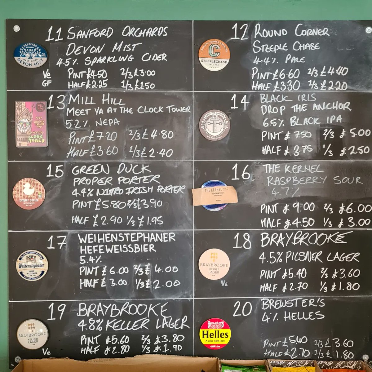 We are now pouring Dance until Sundown by @millhillbrewco amongst many other fantastic #beers and #ciders for you to enjoy today.

#fridaybeerboard #fridaybeers #marketharborough #micropub #hazypaleale #camra #localbeer